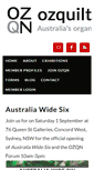 Mobile Screenshot of ozquiltnetwork.org.au